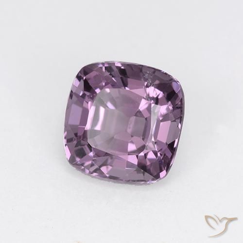 1.39 ct Purple Spinel Stone, Natural Spinel in Cushion-Cut Shape for Sale
