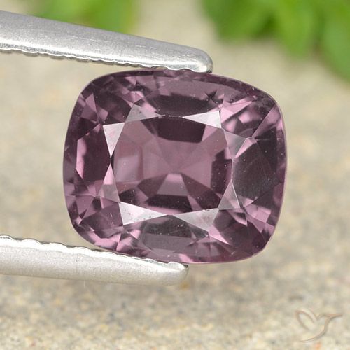 Raspberry Red Tone Spinel Gem - 1.6ct Cushion-Cut (ID: 490160)