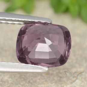 Spinel Gemstone in 7.3 x 6.3 mm Size for Sale, Spinel Stone in Raspberry Red Tone Color