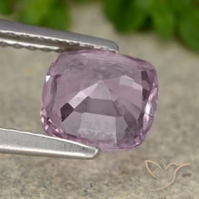 Spinel Gemstone in 6.8 x 6.4 mm Size for Sale, Spinel Stone in Very Light Pinkish Purple Color