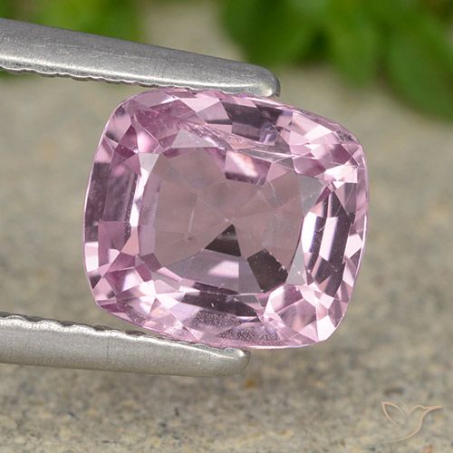 1.58 ct Purple Spinel Gemstone, Spinel Gem in Cushion-Cut Shape for Sale.
