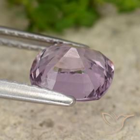 Spinel Gemstone in 6.9 x 6.6 mm Size for Sale, Spinel Stone in Light Purple Color