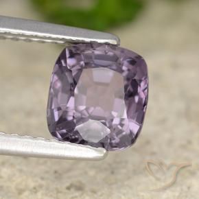 1.69 ct Purple Spinel Stone, Natural Spinel in Cushion-Cut Shape for Sale
