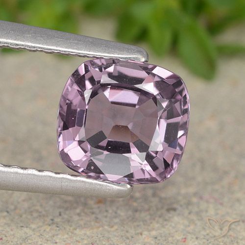 1.27ct Natural Light Purple Spinel, Cushion, VVS