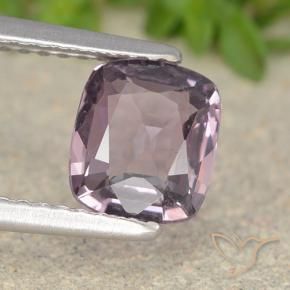 1.25 ct Purple Spinel Stone, Natural Spinel in Cushion-Cut Shape for Sale