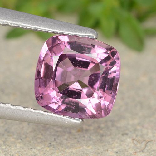 1.51ct Natural Deep Lavender Spinel, Cushion, VVS-VS
