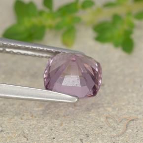 Spinel Gemstone in 6.6 x 6 mm Size for Sale, Spinel Stone in Light Pinkish Purple Color