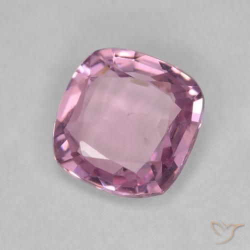 1.23 ct Purple Spinel Stone, Natural Spinel in Cushion-Cut Shape for Sale
