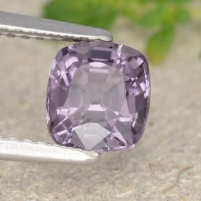 1.39 ct Violet Spinel Stone, Natural Spinel in Cushion-Cut Shape for Sale