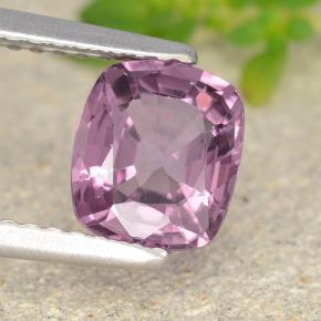 1.41 ct Purple Spinel Stone, Natural Spinel in Cushion-Cut Shape for Sale