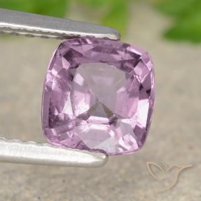 1.32 ct Purple Spinel Stone, Natural Spinel in Cushion-Cut Shape for Sale