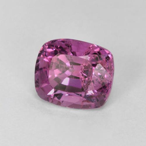 1.46 ct Purple Spinel Stone, Natural Spinel in Cushion-Cut Shape for Sale