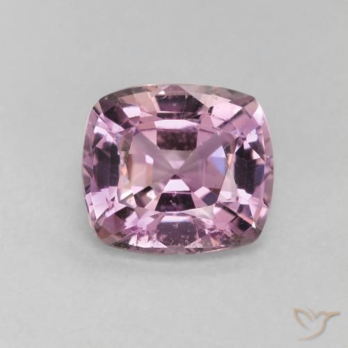 1.43ct Natural Light Pinkish Purple Spinel, Cushion, VVS