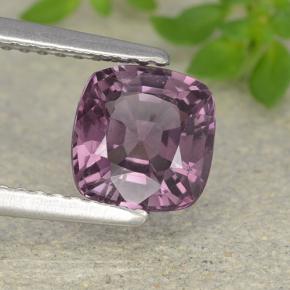 1.56 ct Purple Spinel Stone, Natural Spinel in Cushion-Cut Shape for Sale