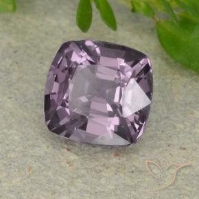 1.39 ct Purple Spinel Stone, Natural Spinel in Cushion-Cut Shape for Sale