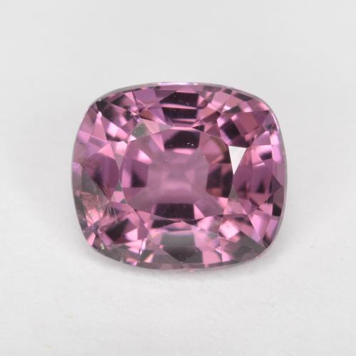 1.35 ct Purple Spinel Gemstone, Spinel Gem in Cushion-Cut Shape for Sale.