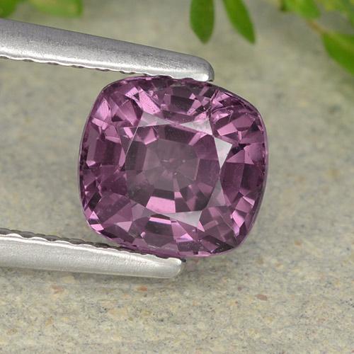 1.5ct Cushion-Cut Violet Spinel Gem for sale 1.5ct Cushion-Cut Violet Spinel Gem (ID: 490327)
