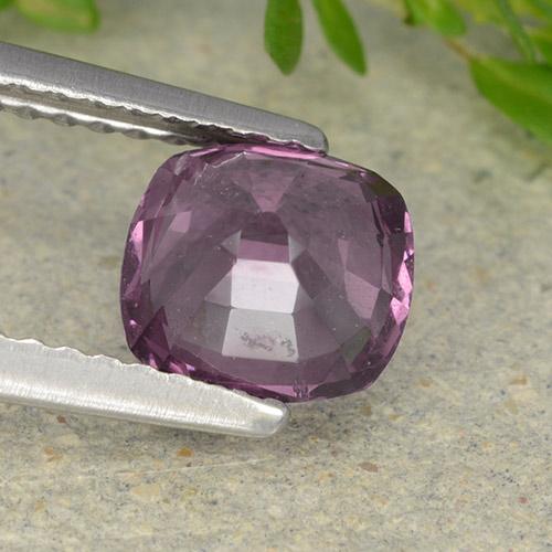 Spinel Gemstone in 6.6 x 6.2 mm Size for Sale, Spinel Stone in Dark Sangria Color