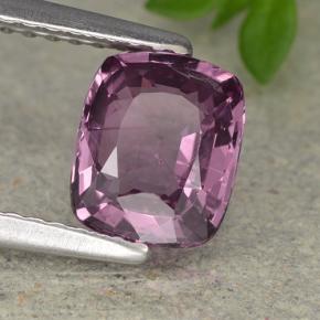 1.27 ct Purple Spinel Stone, Natural Spinel in Cushion-Cut Shape for Sale