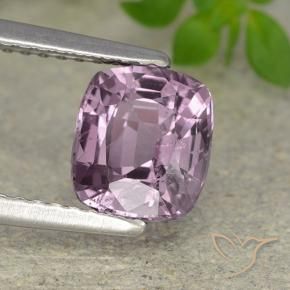 1.73 ct Purple Spinel Stone, Natural Spinel in Cushion-Cut Shape for Sale