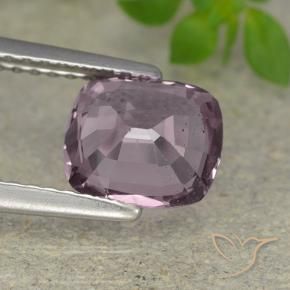 Spinel Gemstone in 7.4 x 6.4 mm Size for Sale, Spinel Stone in Pinkish Purple Color