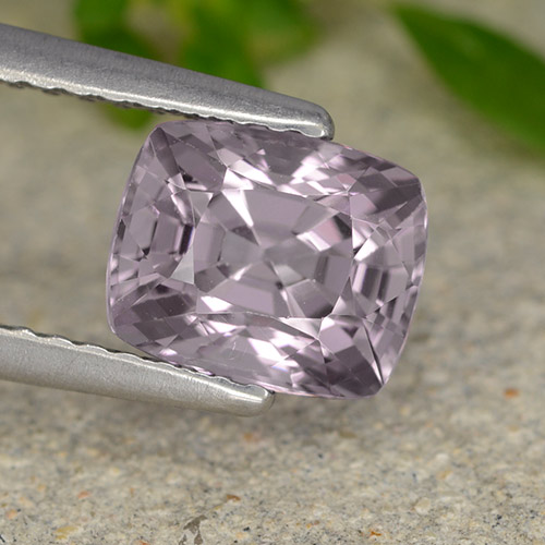 Светло-фиолетовый Шпинель Камень - 1.8ct Огранка Подушечка (ID: 490338)
