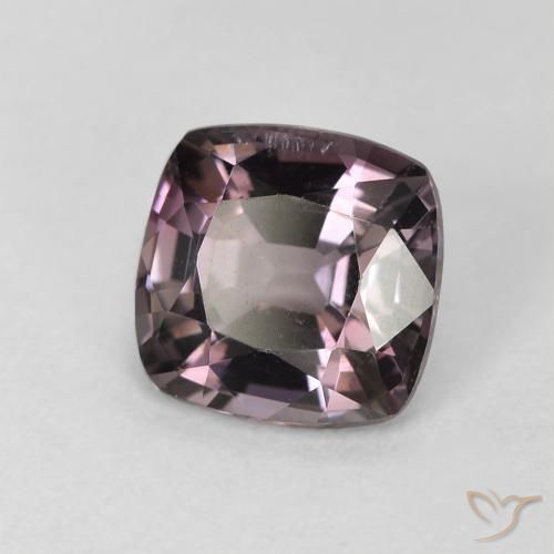 Серовато-фиолетовый Шпинель Камень - 1.6ct Огранка Подушечка (ID: 490341)