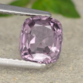 1.35 ct Purple Spinel Stone, Natural Spinel in Cushion-Cut Shape for Sale