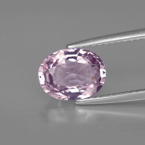 2.10 ct Violet Spinel Gemstone, Spinel Gem in Oval Facet Shape for Sale.