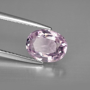 2.10 ct Violet Spinel Stone, Natural Spinel in Oval Facet Shape for Sale