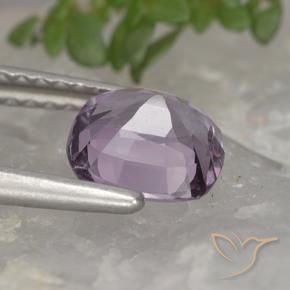 Spinel Gemstone in 6.7 x 6.2 mm Size for Sale, Spinel Stone in Medium Purple Color