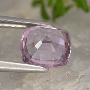 Spinel Gemstone in 6.6 x 6.2 mm Size for Sale, Spinel Stone in Light Pinkish Purple Color