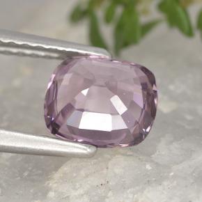 Spinel Gemstone in 6.9 x 5.9 mm Size for Sale, Spinel Stone in Medium-Dark Purple Color
