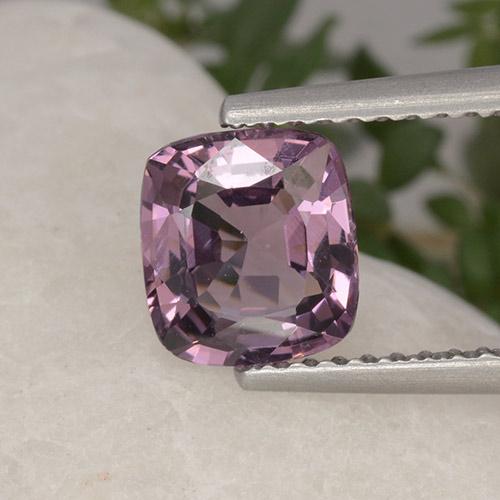 1.37 ct Purple Spinel Stone, Natural Spinel in Cushion-Cut Shape for Sale