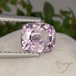 1.42 ct Purple Spinel Stone, Natural Spinel in Cushion-Cut Shape for Sale