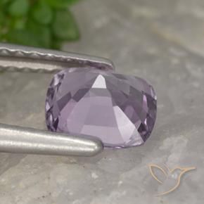 Spinel Gemstone in 6 x 6 mm (calibrated) Size for Sale, Spinel Stone in Light Pinkish Violet Color