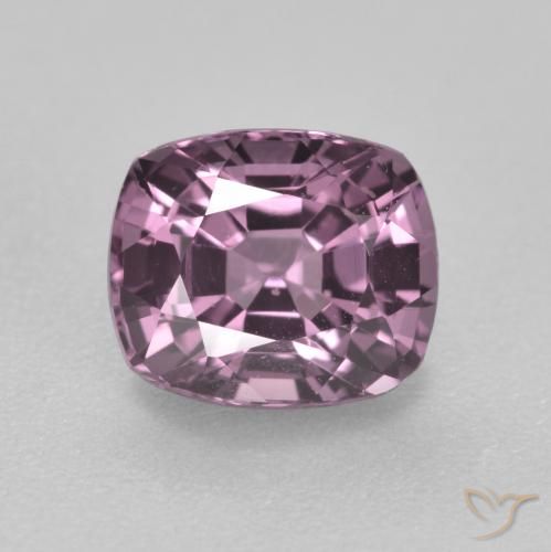 1.23ct Natural Deep Lavender Spinel, Cushion, VS
