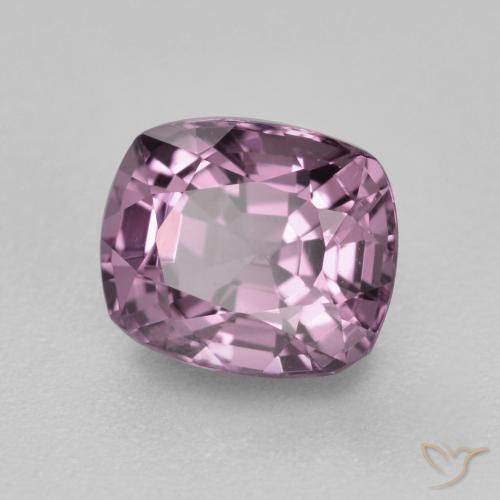 1.23 ct Purple Spinel Stone, Natural Spinel in Cushion-Cut Shape for Sale