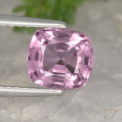1.33ct Natural Reddish Purple Spinel, Cushion, VVS, Photo A