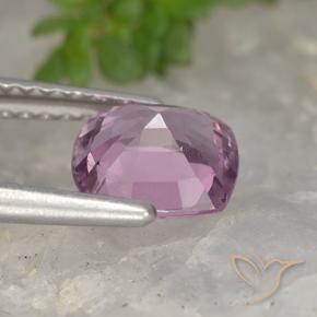 Spinel Gemstone in 6.8 x 6.3 mm Size for Sale, Spinel Stone in Reddish Purple Color
