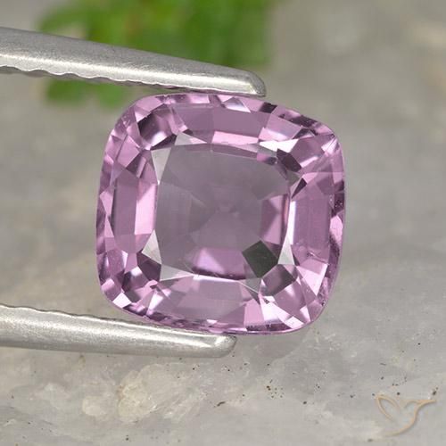 1.53ct Natural Medium Purple Spinel, Cushion, VVS