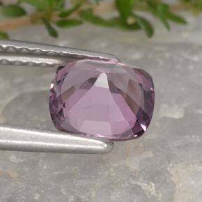 Spinel Gemstone in 6.7 x 6.6 mm Size for Sale, Spinel Stone in Deep Mauve Tone Color