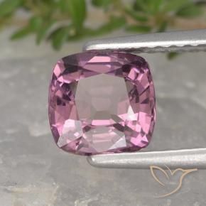 1.26 ct Purple Spinel Stone, Natural Spinel in Cushion-Cut Shape for Sale