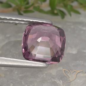 Spinel Gemstone in 6.4 x 6.3 mm Size for Sale, Spinel Stone in Dark Purple Color