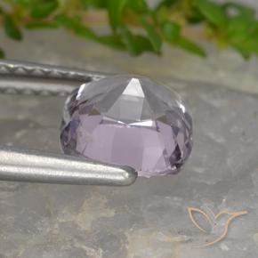Spinel Gemstone in 6.5 x 6.4 mm Size for Sale, Spinel Stone in Light Violet Color