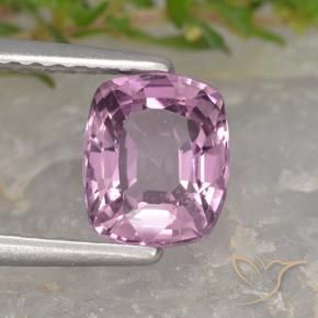 1.35 ct Purple Spinel Stone, Natural Spinel in Cushion-Cut Shape for Sale