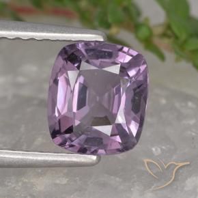 1.26 ct Violet Spinel Stone, Natural Spinel in Cushion-Cut Shape for Sale
