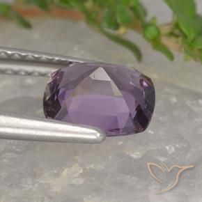 Spinel Gemstone in 6.9 x 6 mm Size for Sale, Spinel Stone in Light Grayish Violet Color