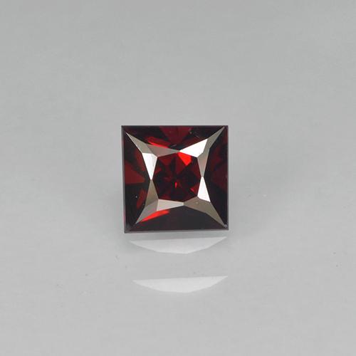 Deep Red Spinel Gem - 0.4ct Princess-Cut (ID: 503421)