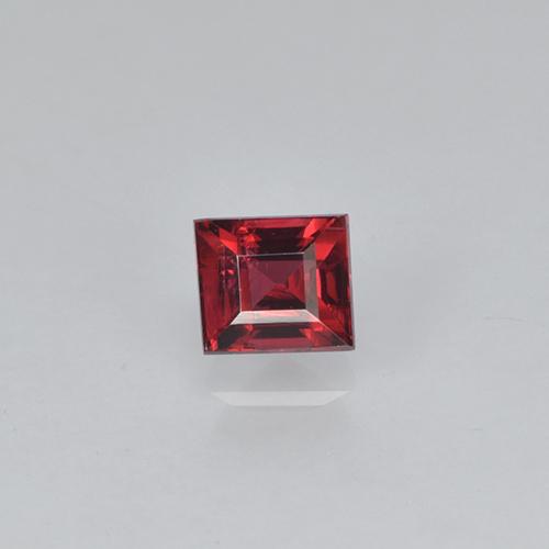 Deep Wine Red Spinel Gem - 0.3ct Baguette Step Cut (ID: 503424)